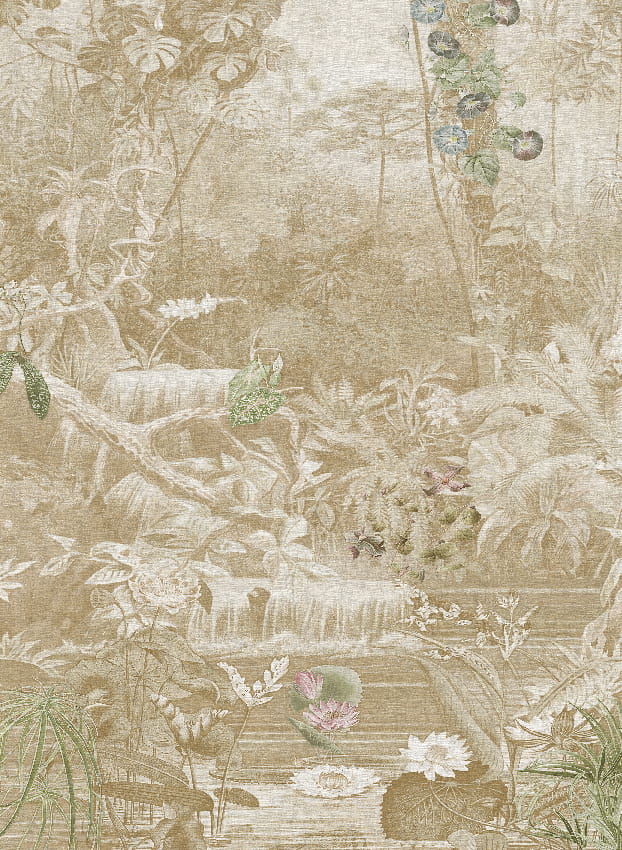 Wandbild Coari - Sepia Panel 1