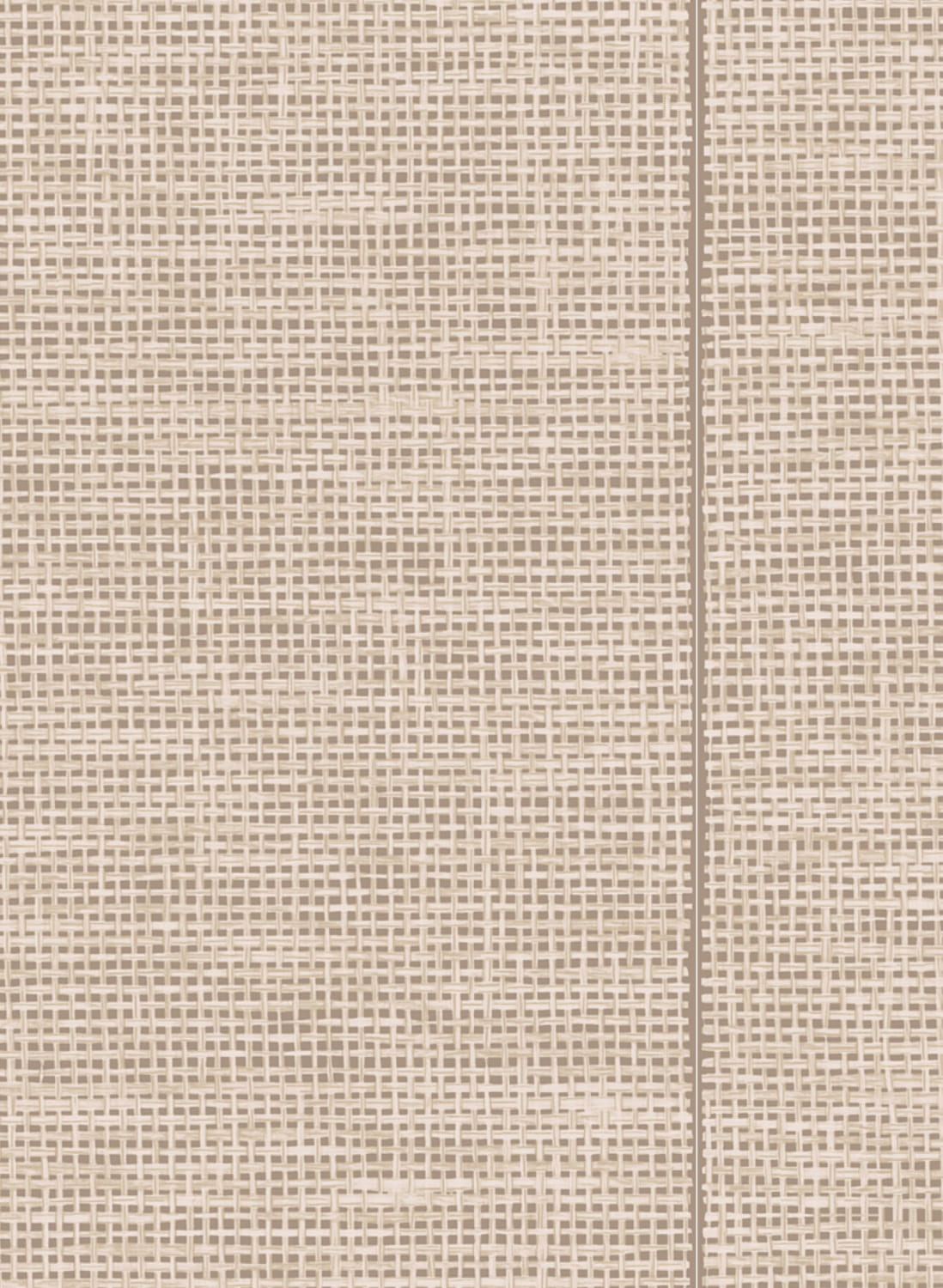 Tapete Le Raphia Tisse - Nutmeg