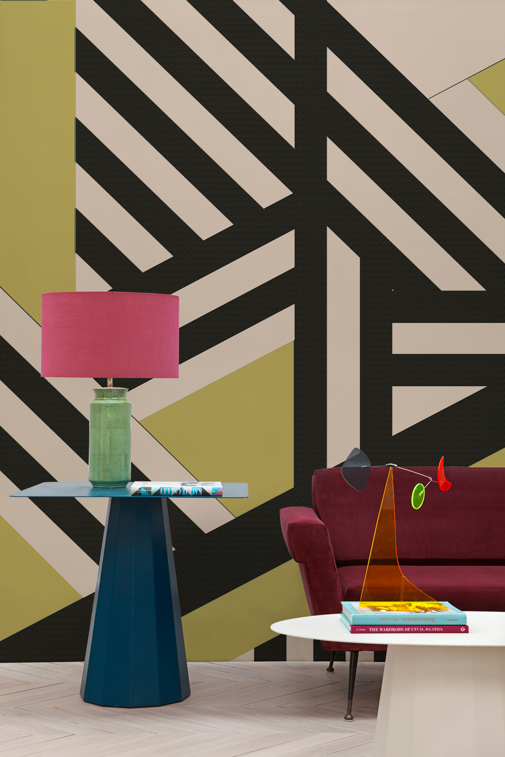 Wandbild Inter Wall - Mustard