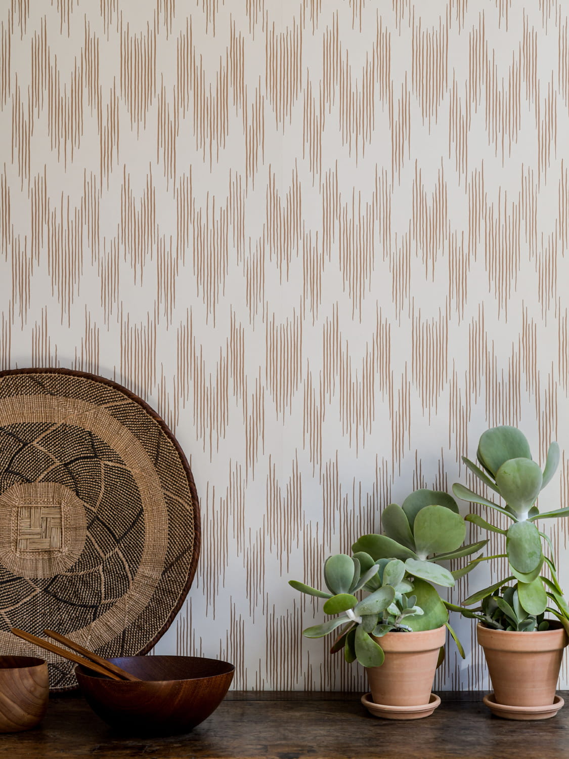 Tapete Ikat - Cinnamon