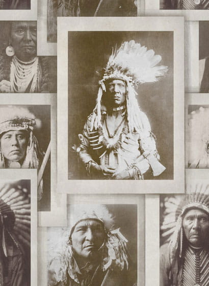 Tapete Indian Chiefs - WP20071