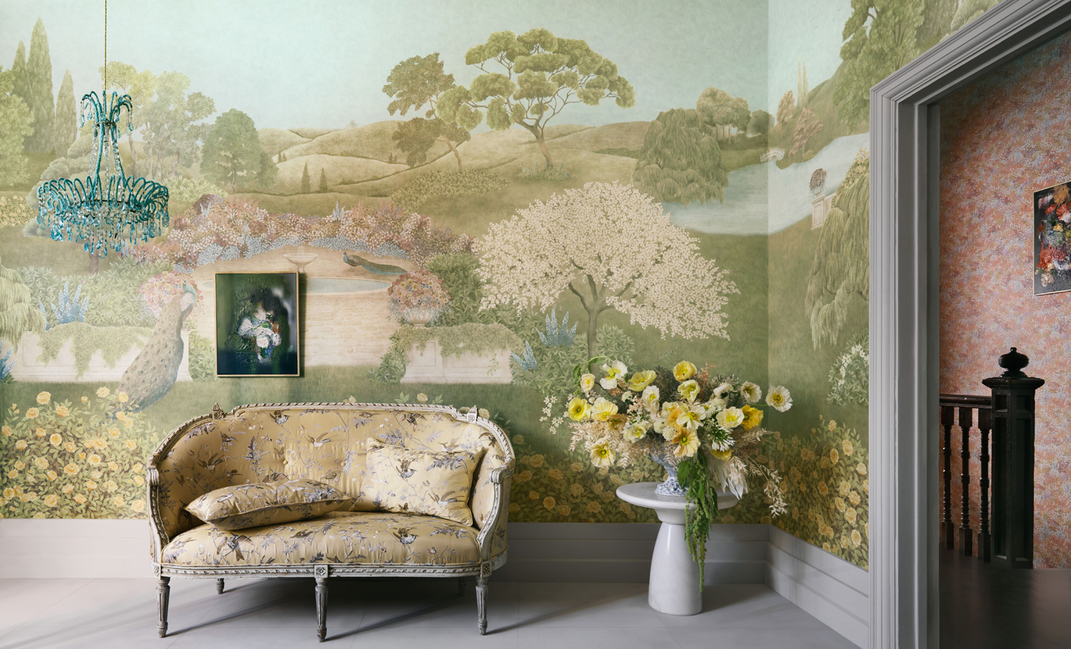 Wandbild Idyll - Honey Citrine