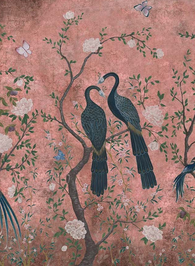 Wandbild Edo - Dusty Pink