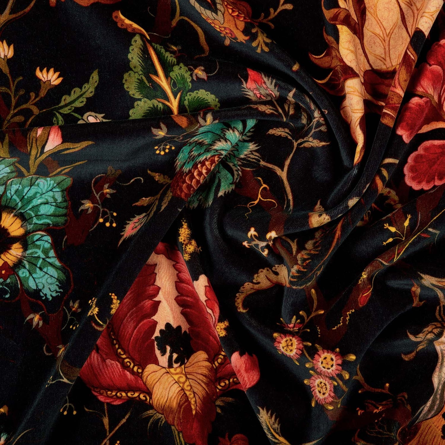 Tissu Artemis - Velvet - Black
