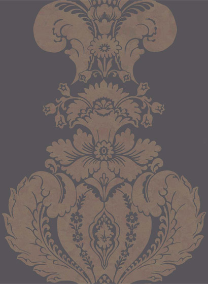 Tapete Baudelaire - black/ bronze