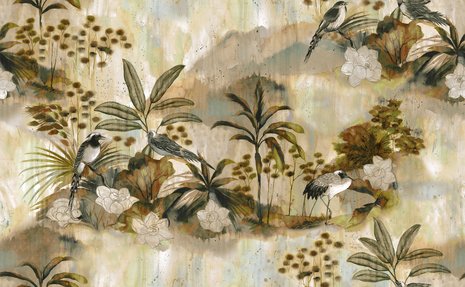 Tapete Nara - Cardamom