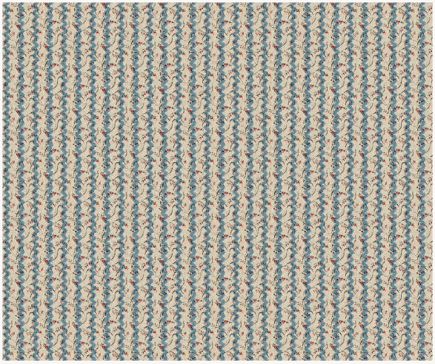 Wandbild Beatrice - Blue
