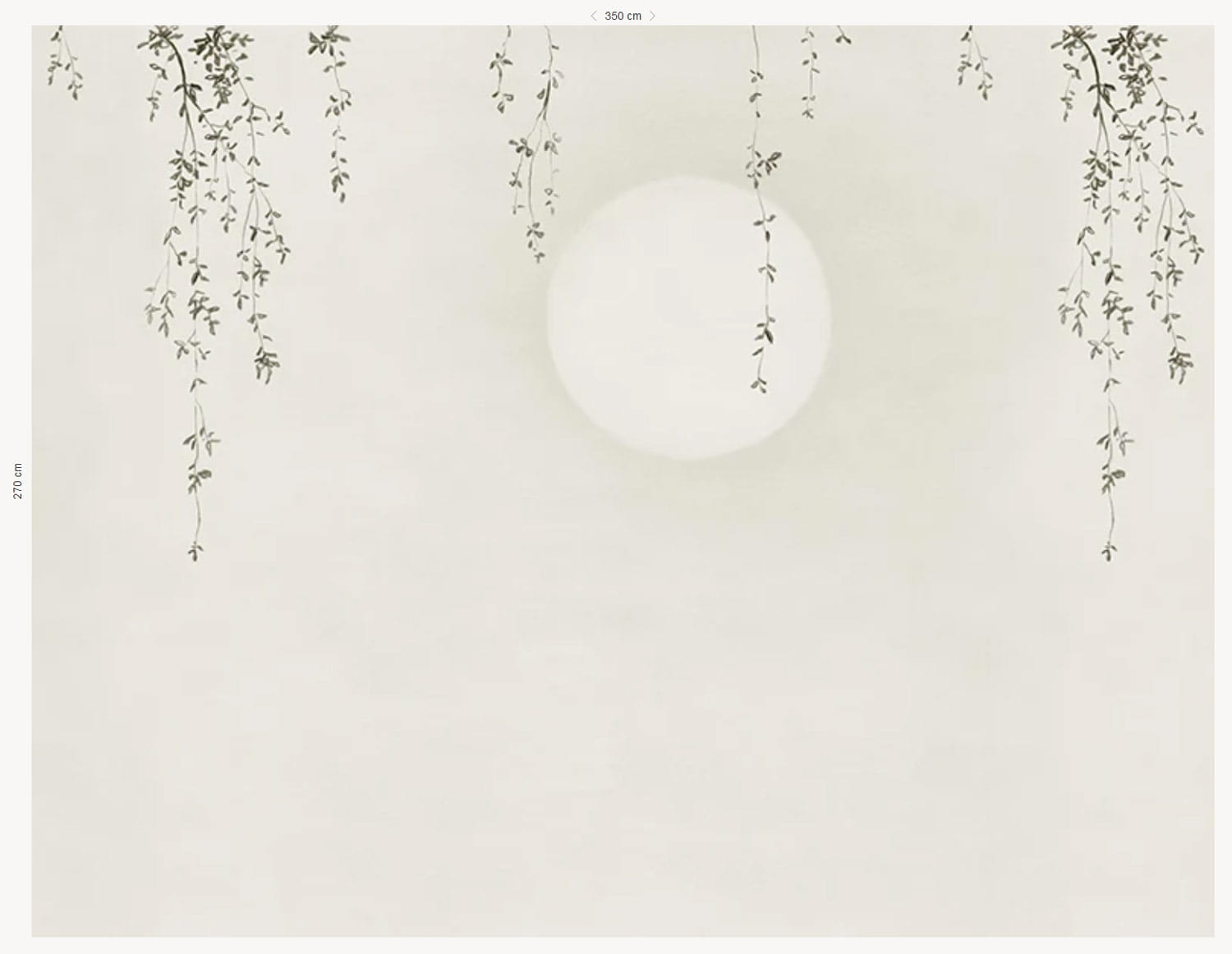 Wandbild Wabi Sabi - Moon