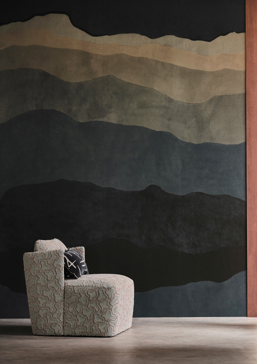 Wandbild Sedimentary - Midnight