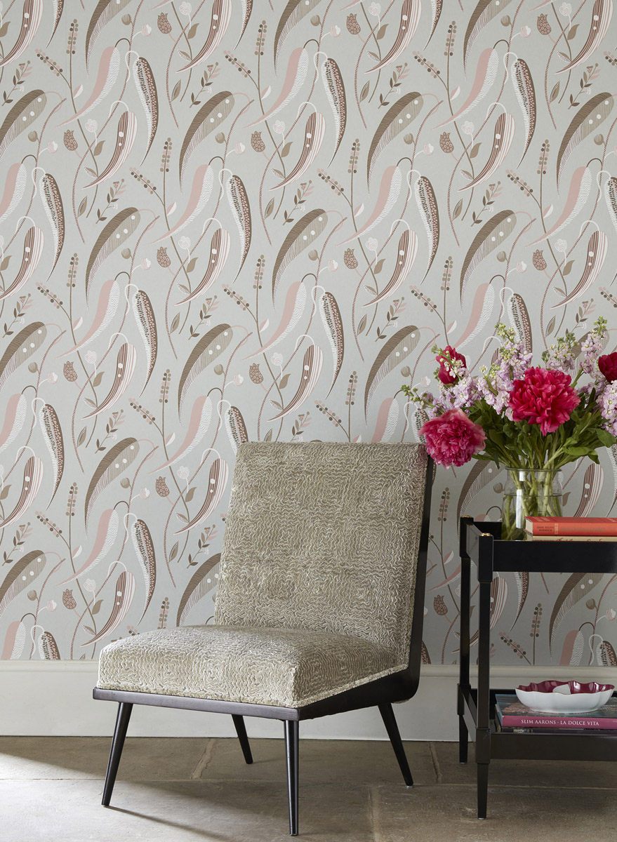 Tapete Colbert - French Grey/ Pink