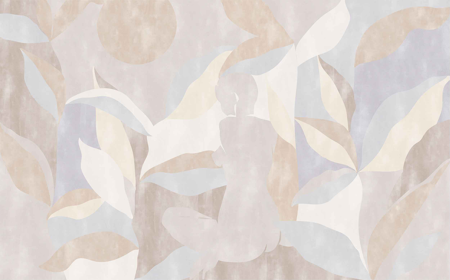 Wandbild Bahir Dar - Beige