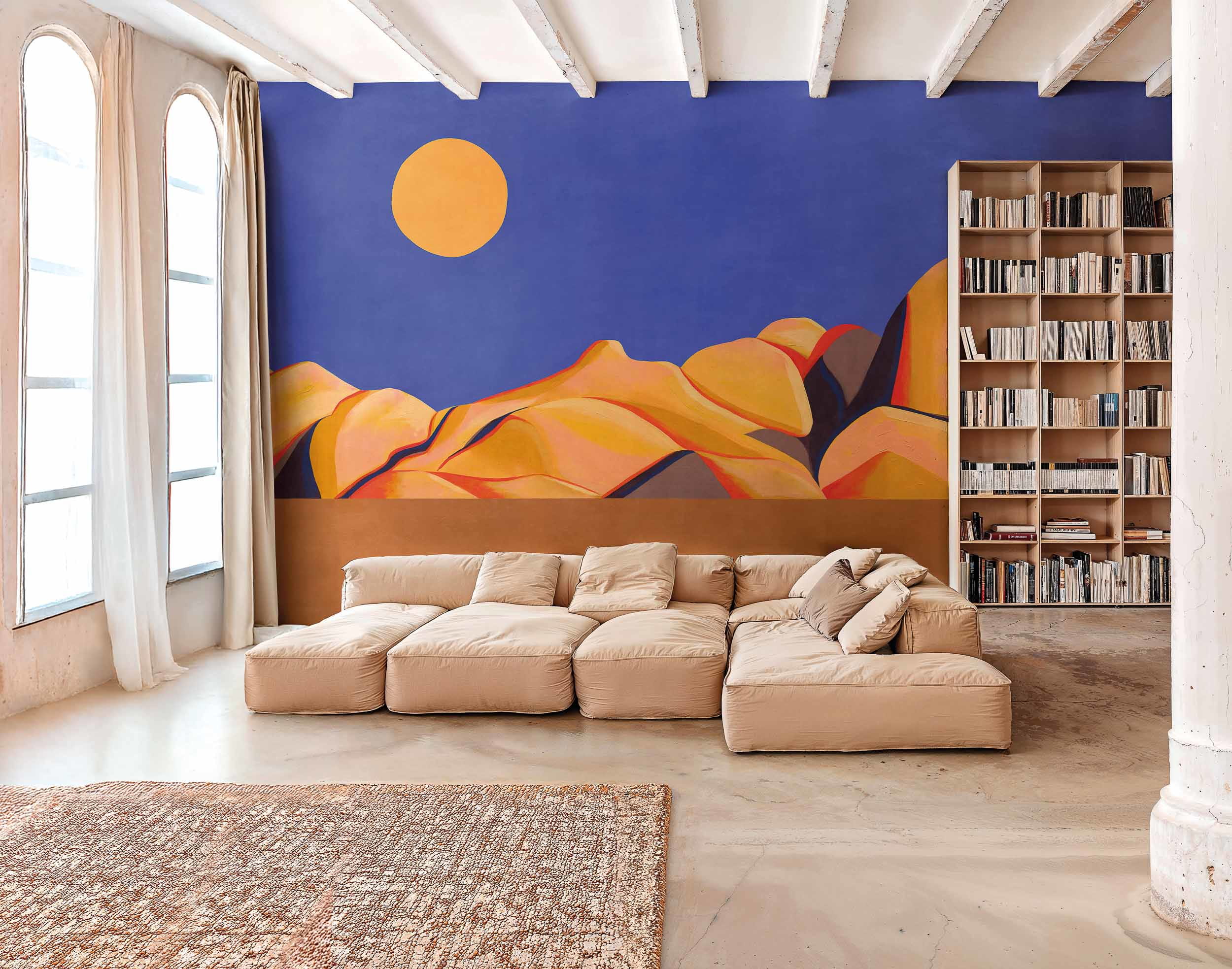 Wandbild Escapada - Blue