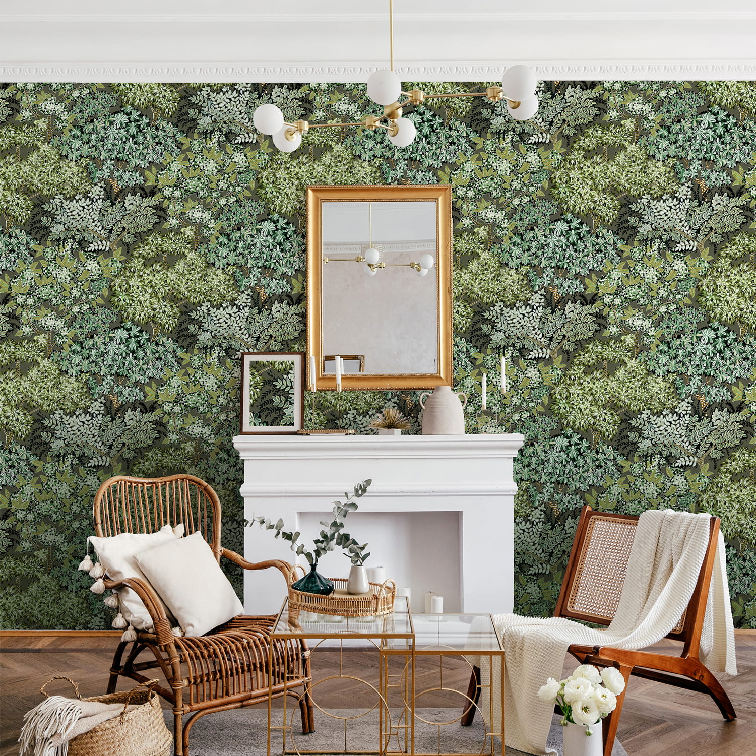 Tapete Broccoli Canopy - Chaingate Green