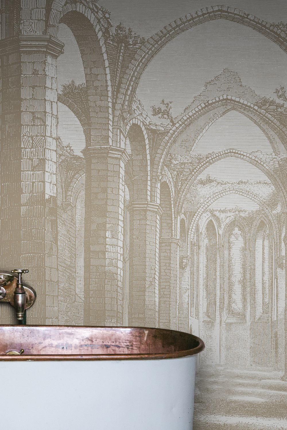 Wandbild Gothic Arches - Sand