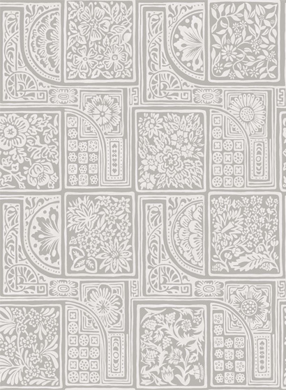 Tapete Bellini - White/ Grey