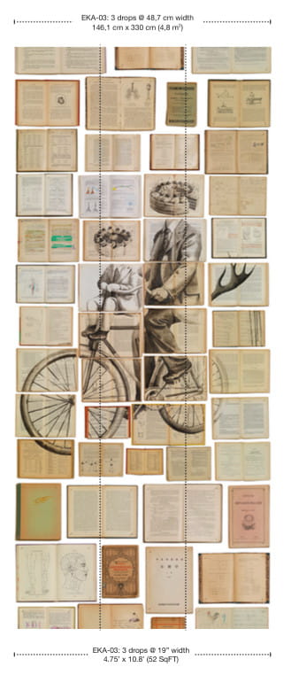 Tapete EKA-03 Bibliotheca - EKA-03