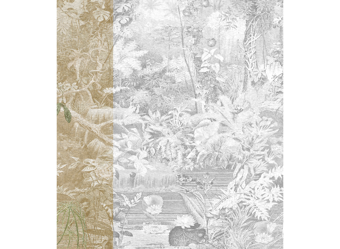 Wandbild Coari - Sepia Panel 1
