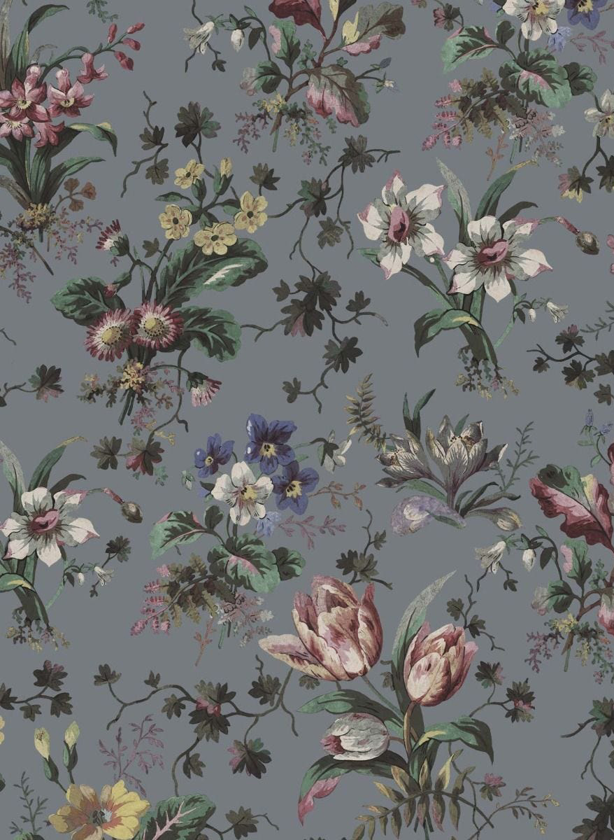 Tapete Tulipa - Pewter
