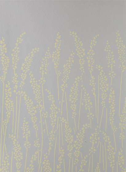 Tapete Feather Grass - Ammonite/ Dayroom Yellow