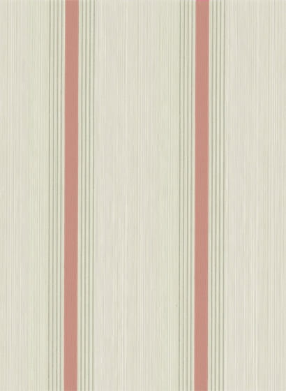 Carta da parati Cavendish Stripe - Brush Red