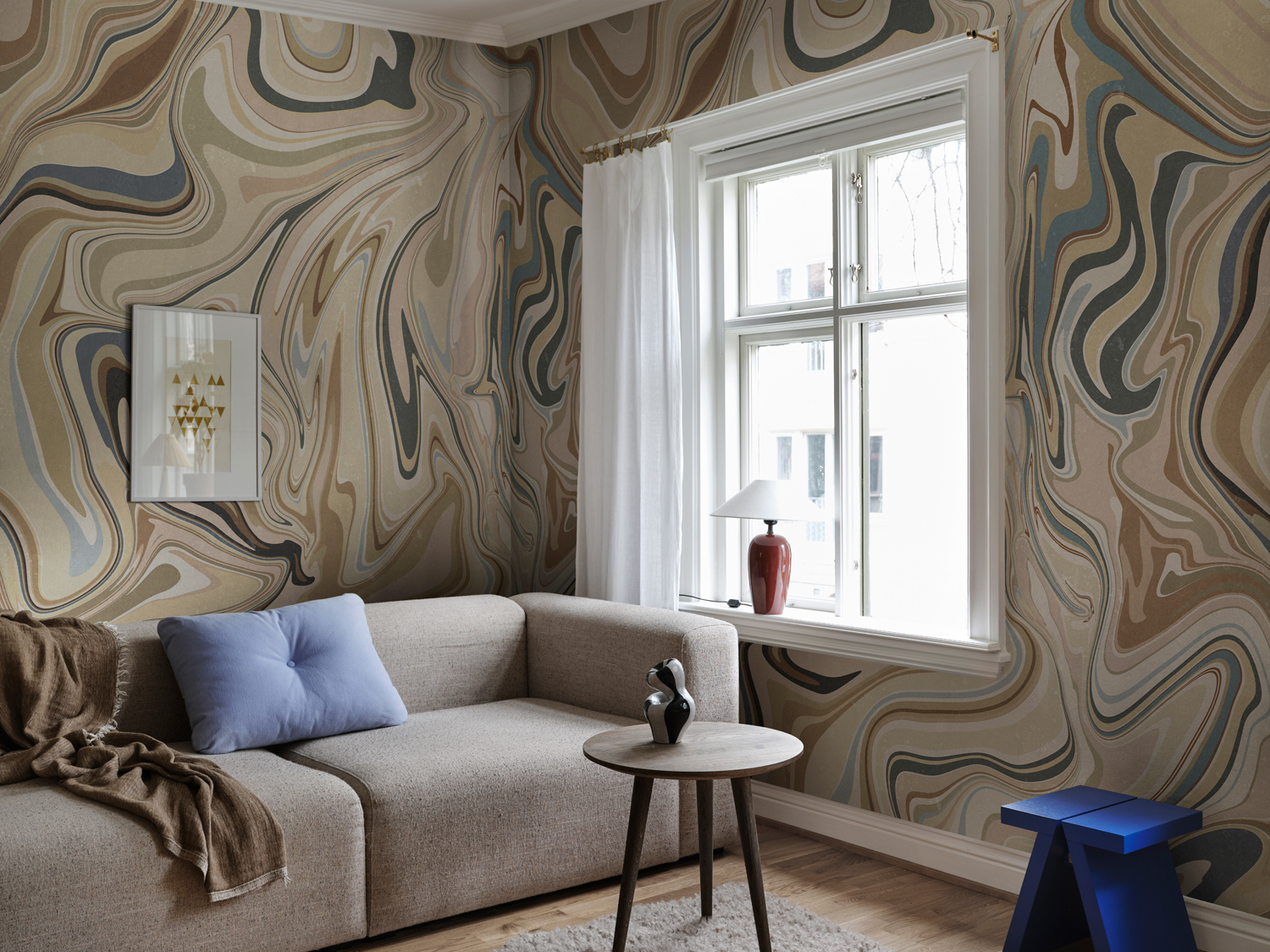 Wandbild Klint - Clay
