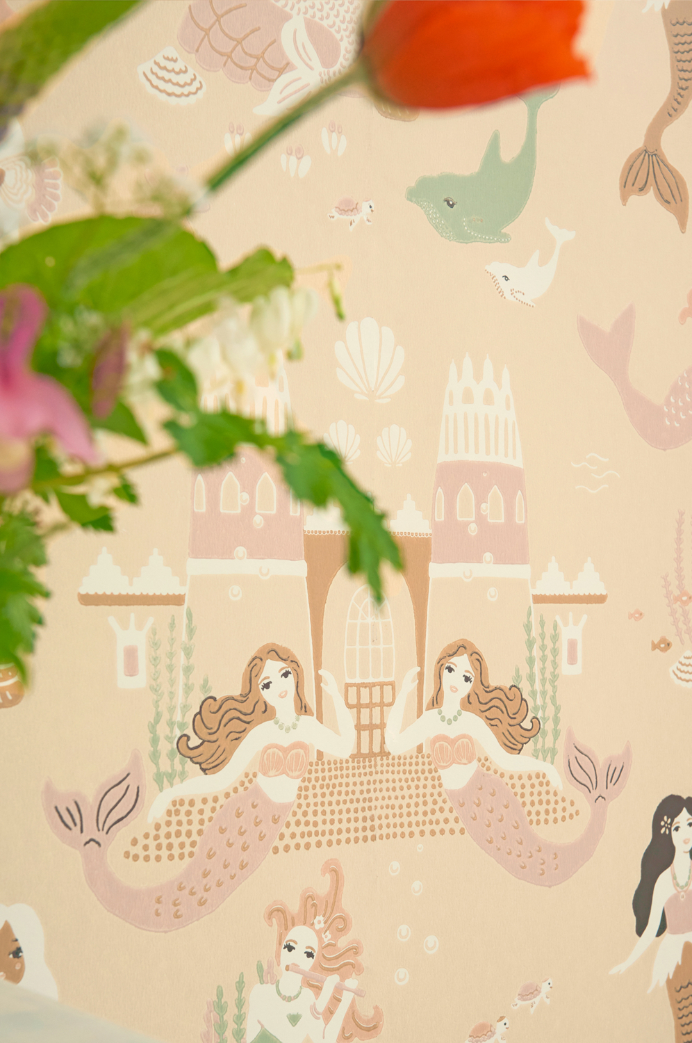 Tapete Mermaid Reef - Sandy Beige