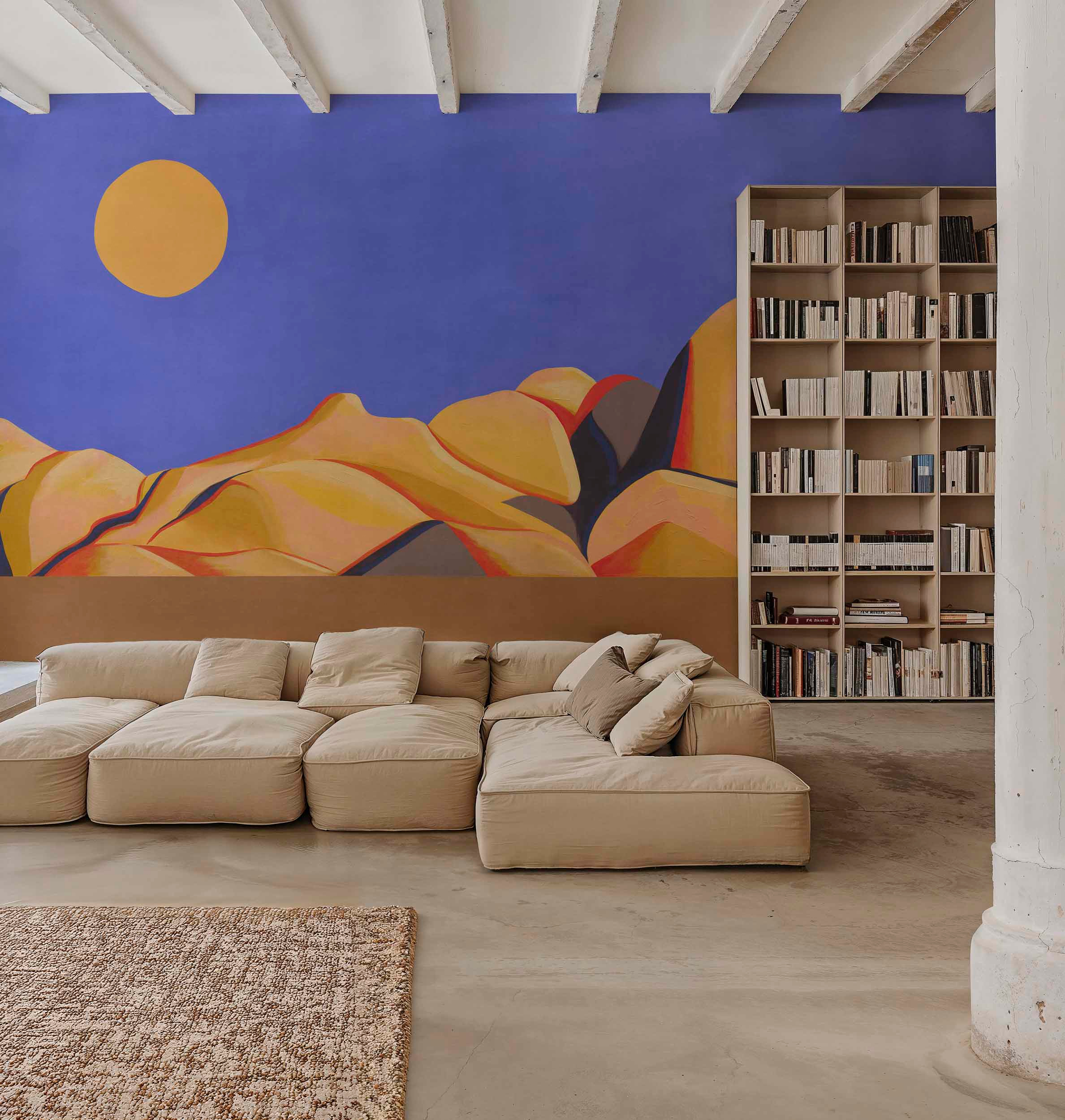 Wandbild Escapada - Blue