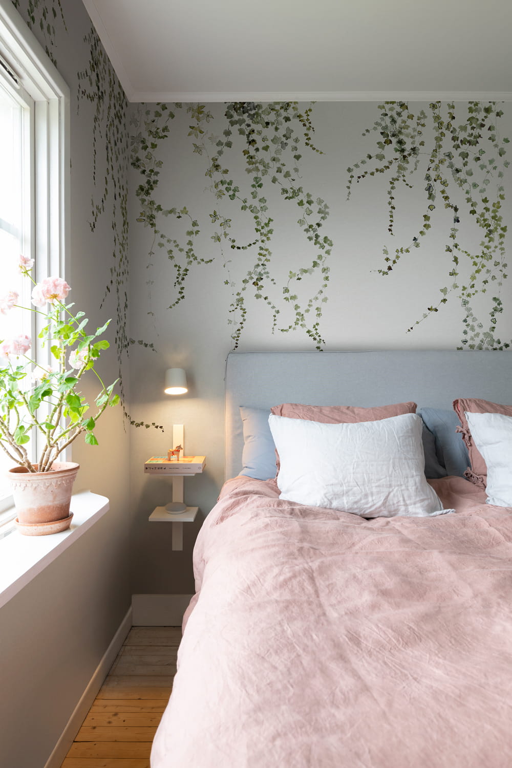 Wandbild Aralia - Moss-Green