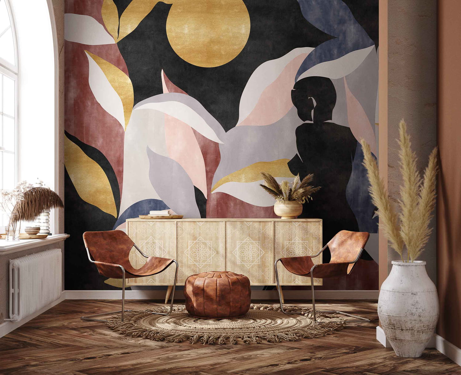Wandbild Bahir Dar - Gold