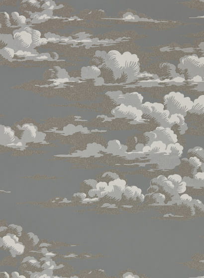 Tapete Silvi Clouds - Taupe Grey