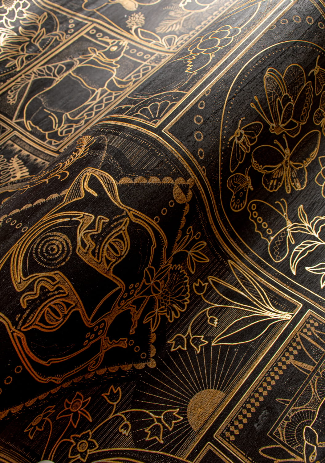 Tapete Golden Tiger - Ebony