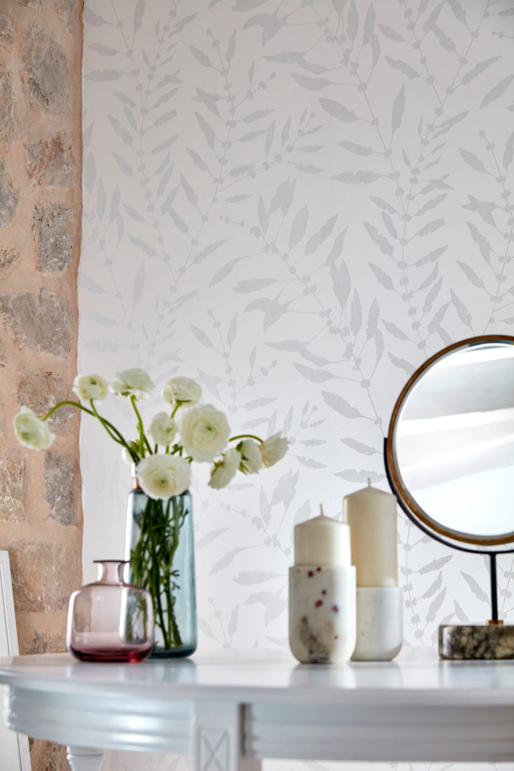 Tapete Chaconia Shimmer - Pearl