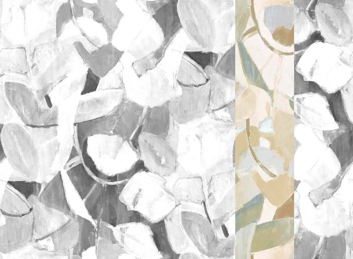 Wandbild Siwa - Beige Panel 5