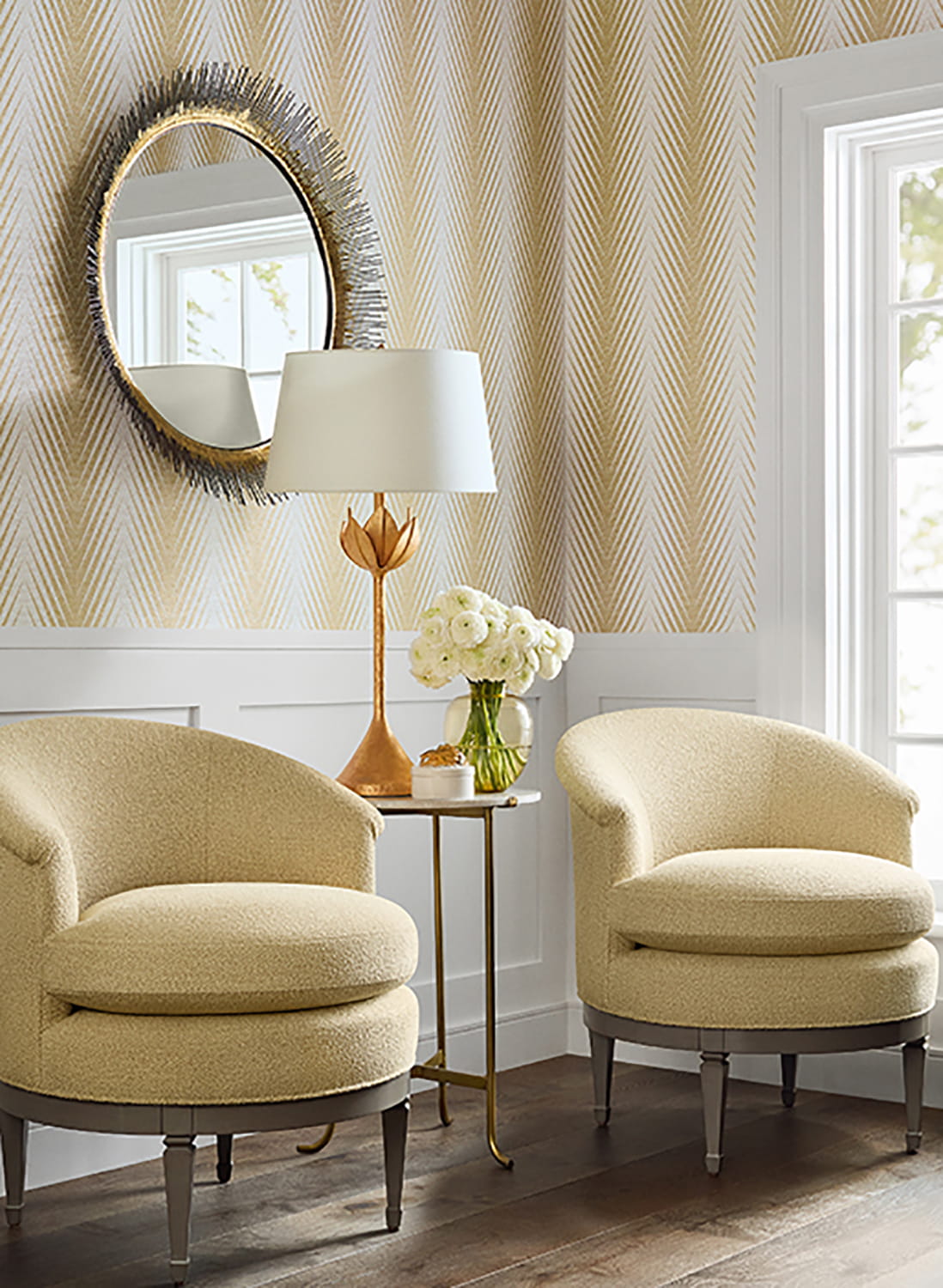 Tapete Viva - Metallic Gold