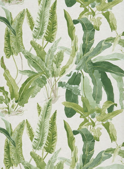 Tapete benmore - Green/ Ivory