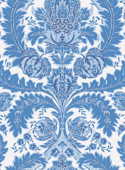 Tapete Coleridge - blue/ white