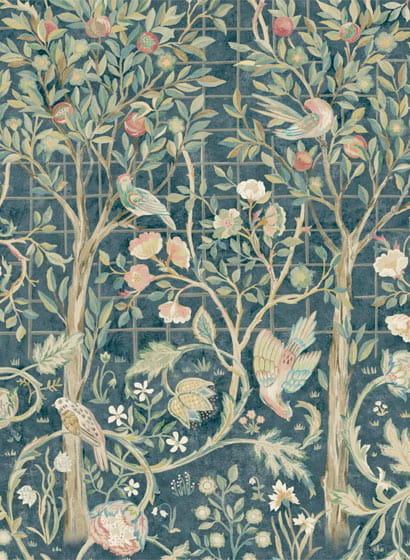 Wandbild Melsetter - Indigo Rose