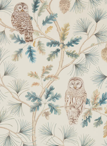 Tapete Owlswick - Teal