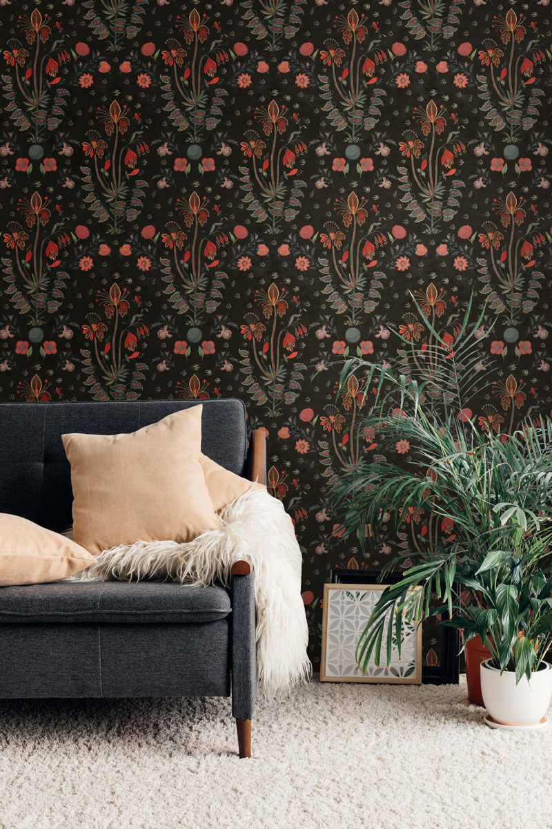 Wallpaper Gypsy - Anthracite