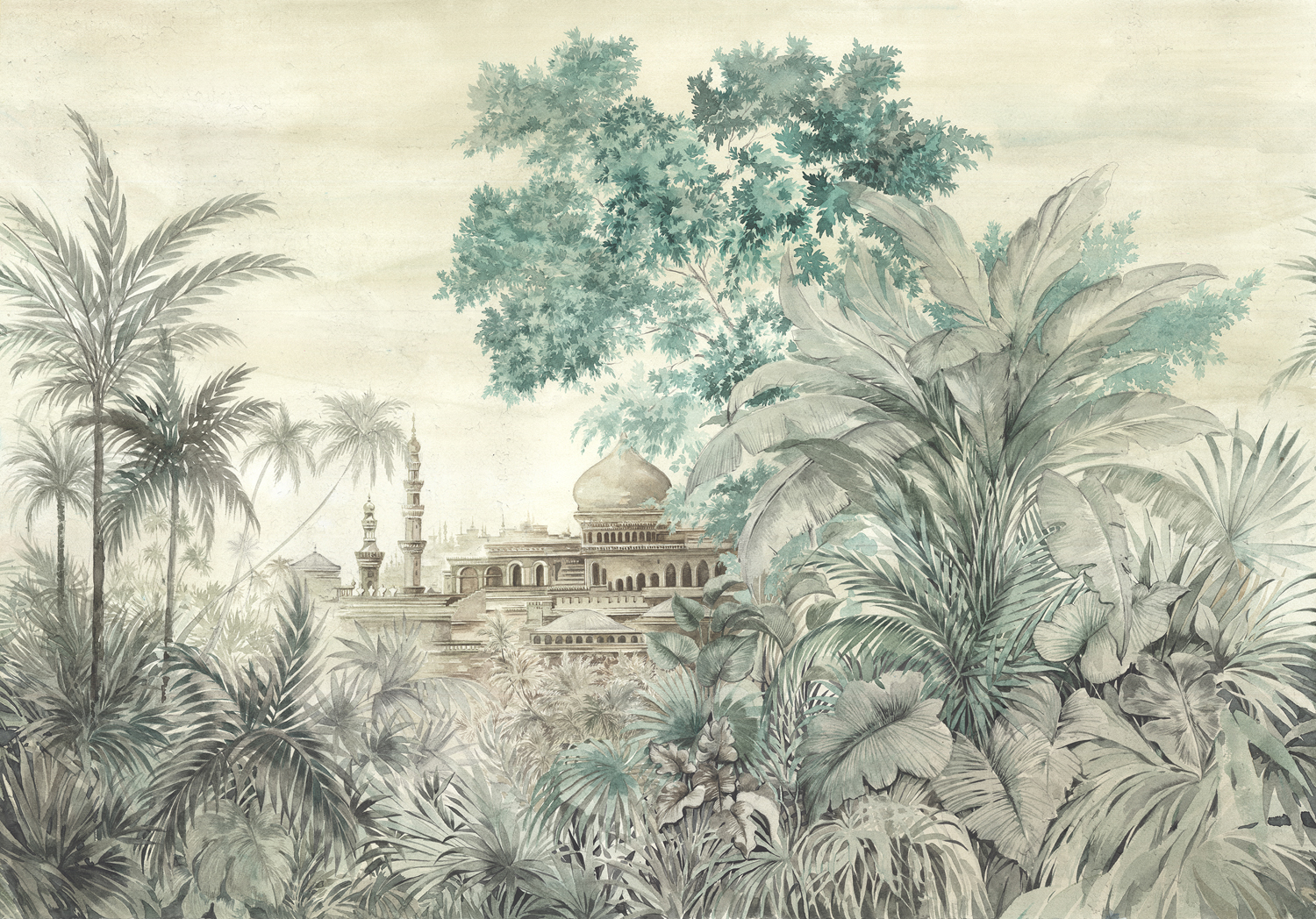 Wandbild Taj Mahal - Maca