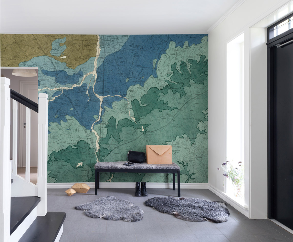 Wandbild Oxford Clay