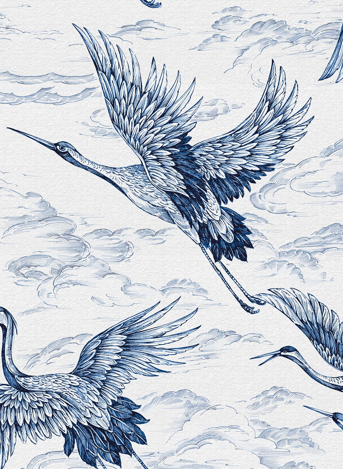 Tapete Imperial Ibis - Sapphire