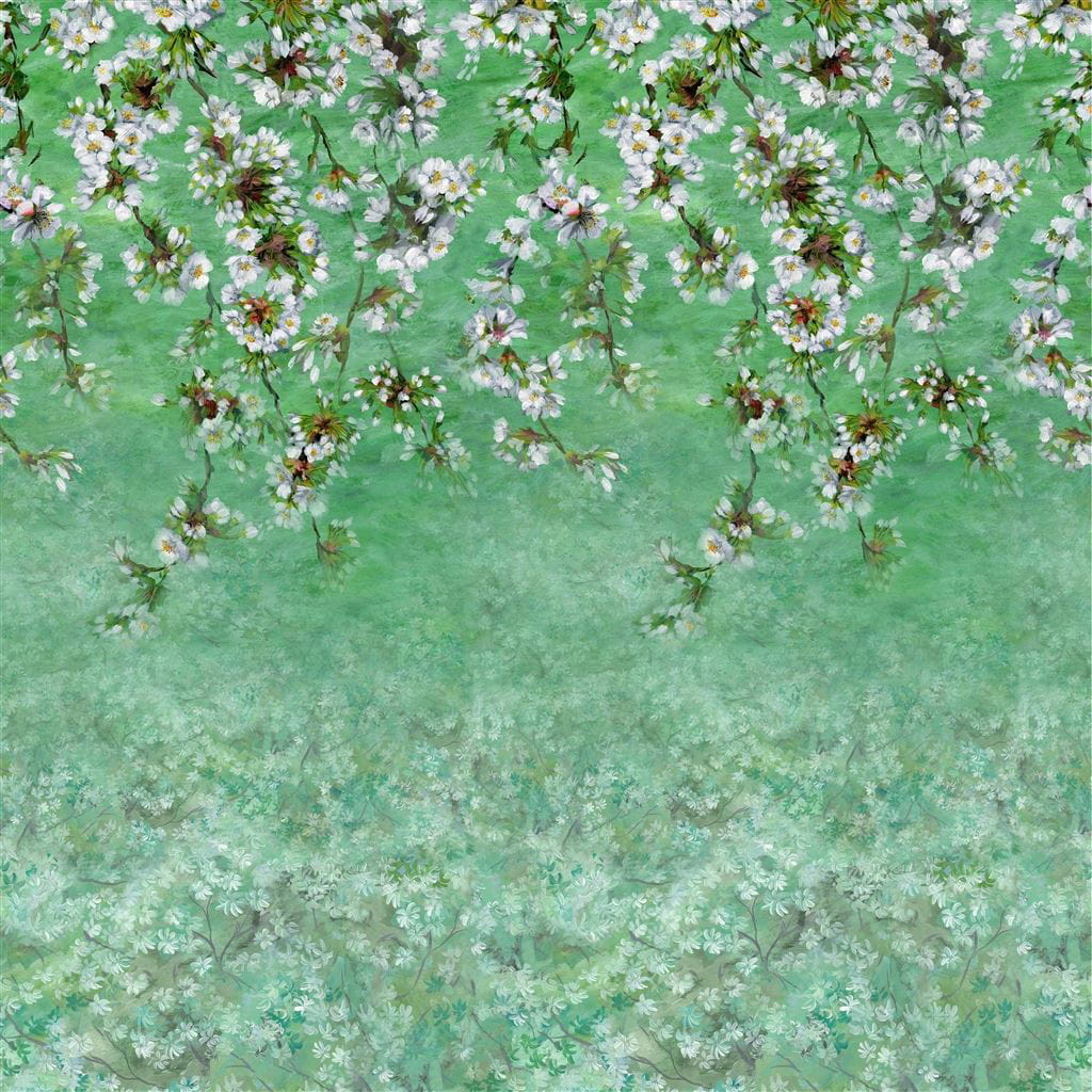 Wandbild Assam Blossom - Emerald