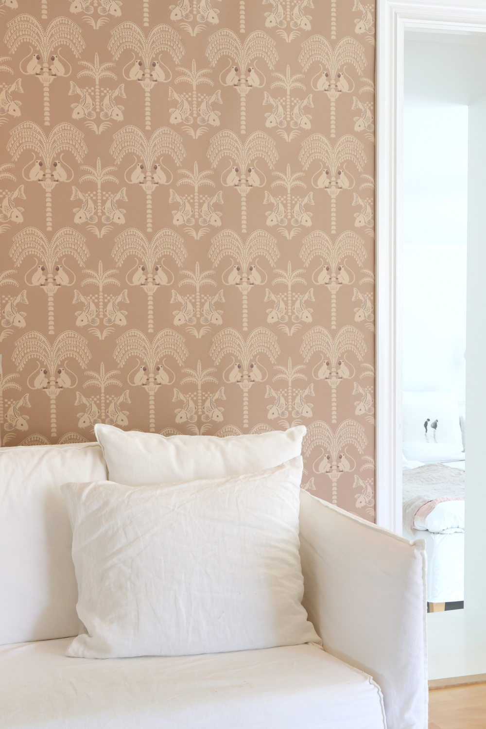 Tapete Sunset Gold - Caramel Brown