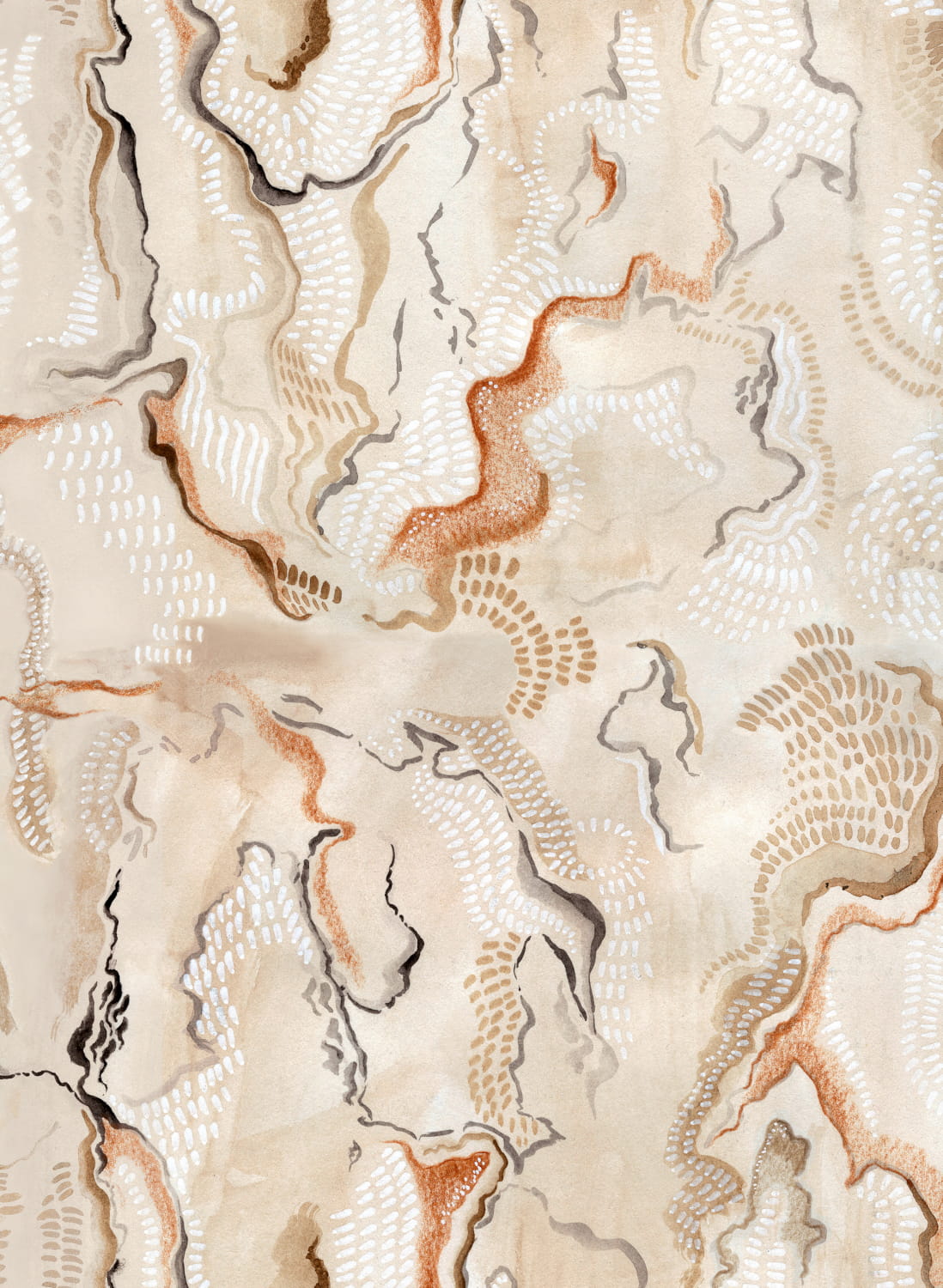 Tapete Timeless Stones - Beige
