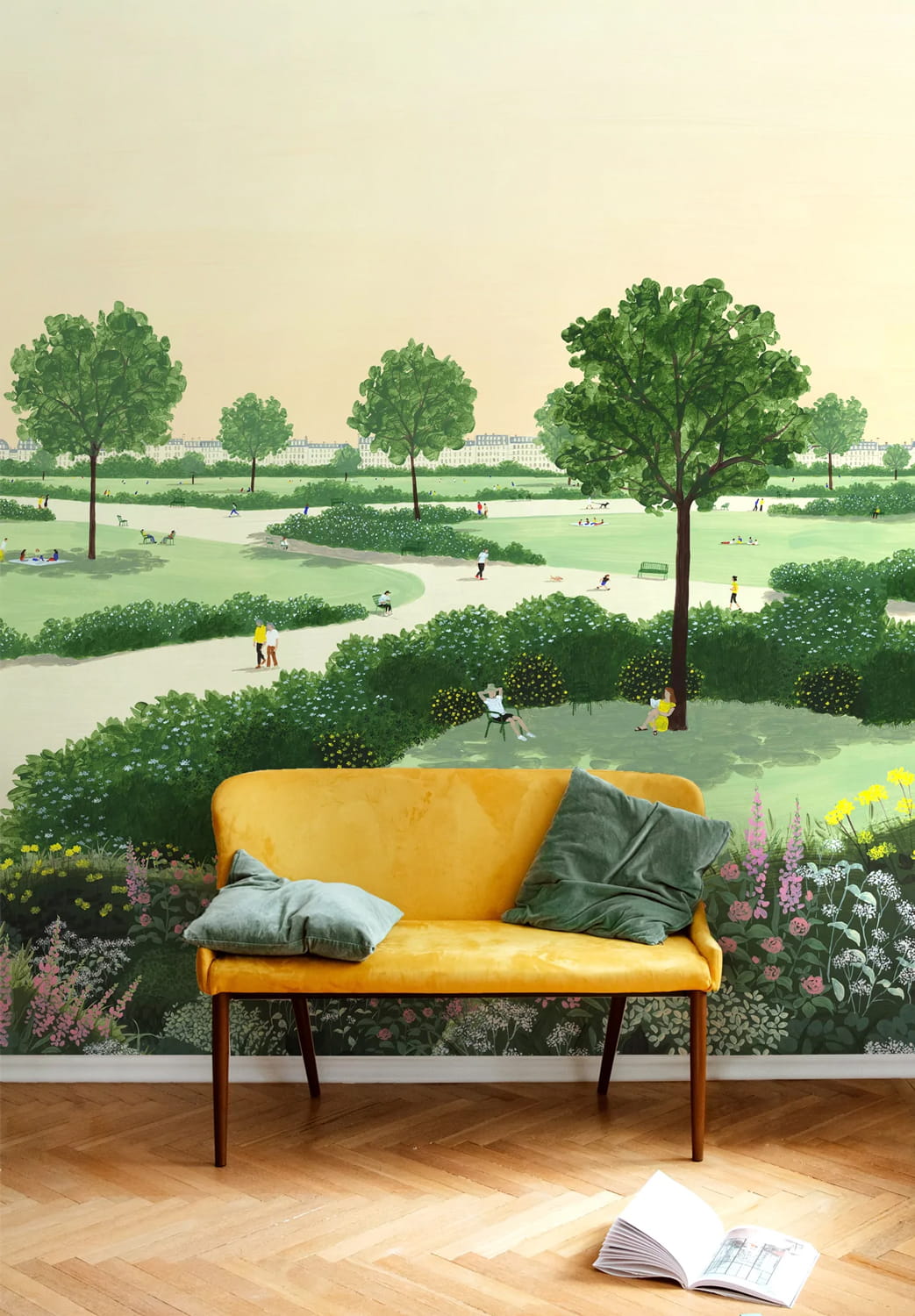 Wandbild Parc - Original