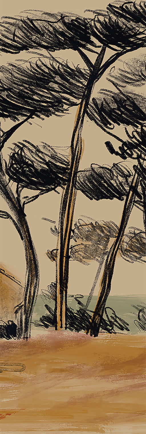 Wandbild Hors Saison - Panel 3