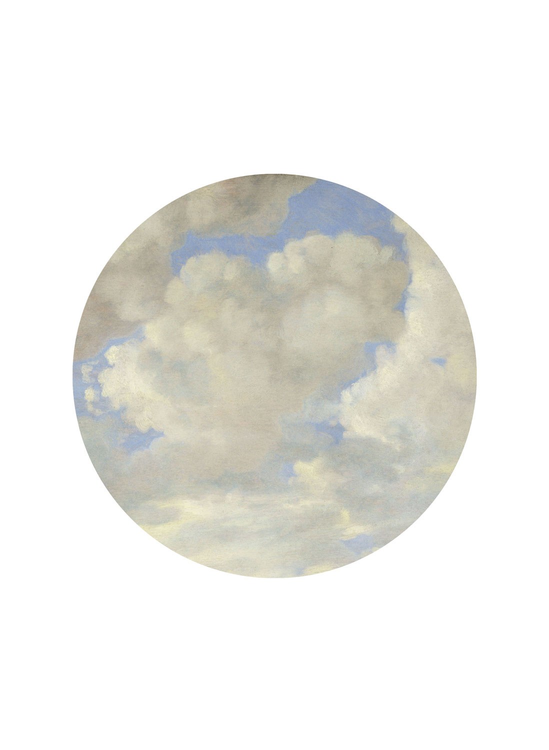 Wandbild Golden Age Clouds 4 Circle - S - 1.425m