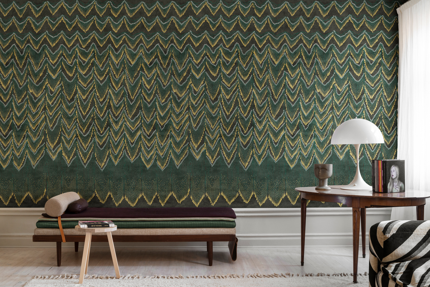 Wandbild Fringed Follies - Safari