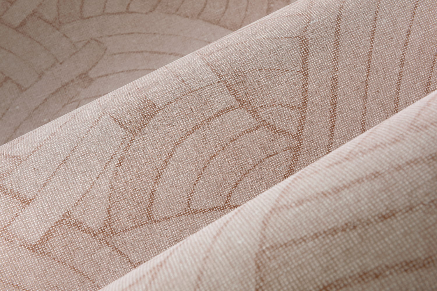 Tapete Wind - Rose/ Beige